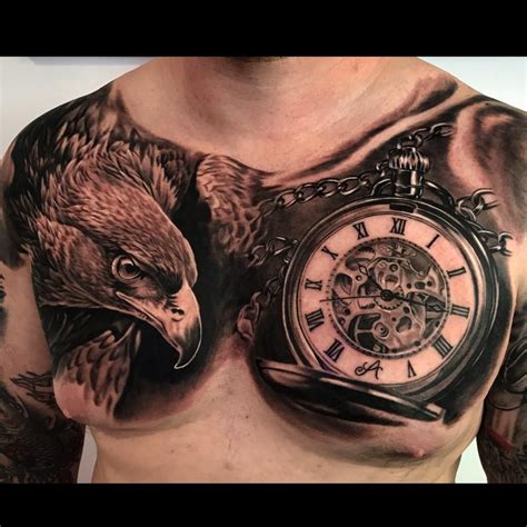 tatuajes pecho hombre|30 ideas de TATUAJES EN EL PECHO de hombre/mujer。